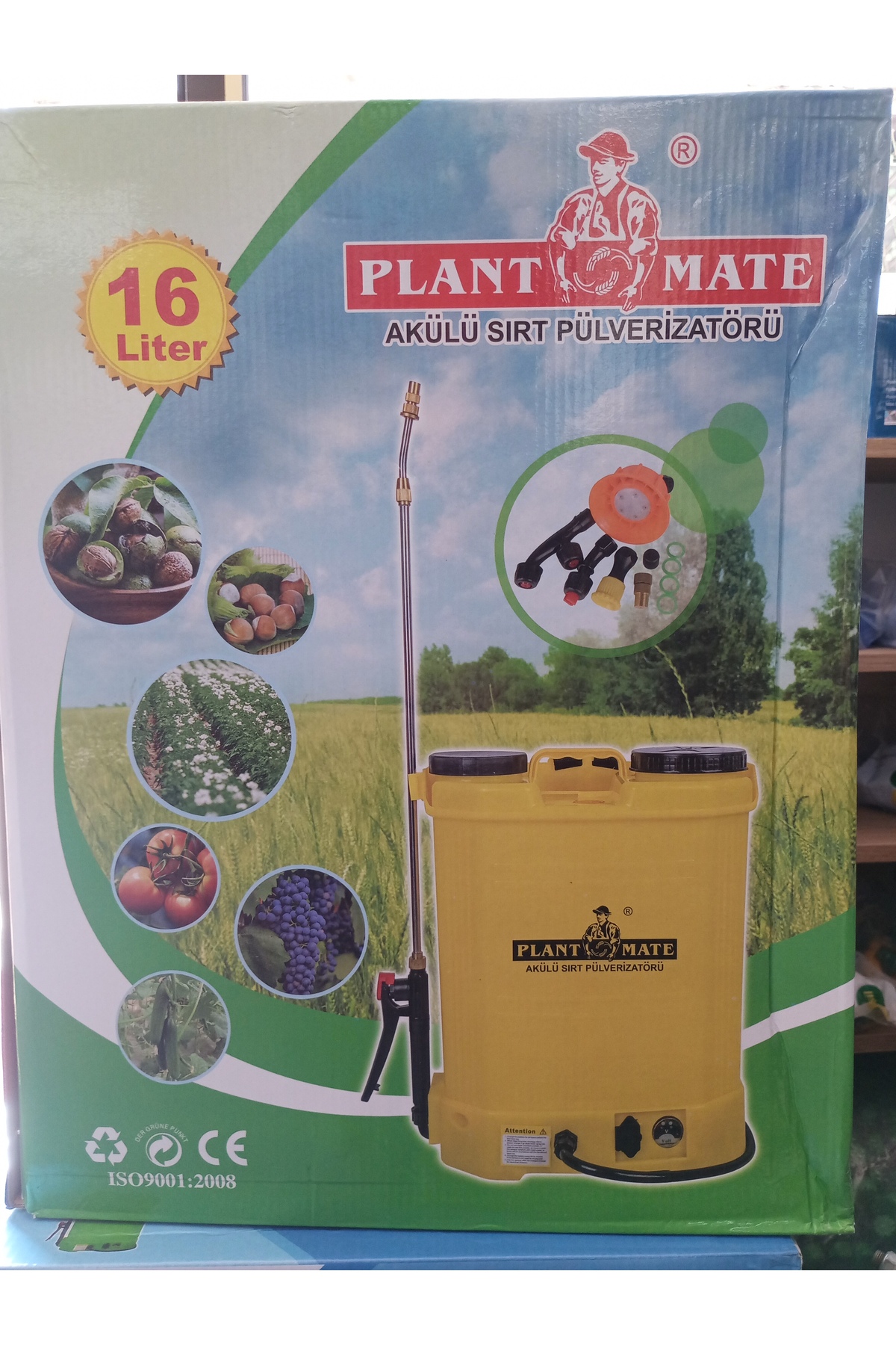 Akülü ilaçlama Plant mate