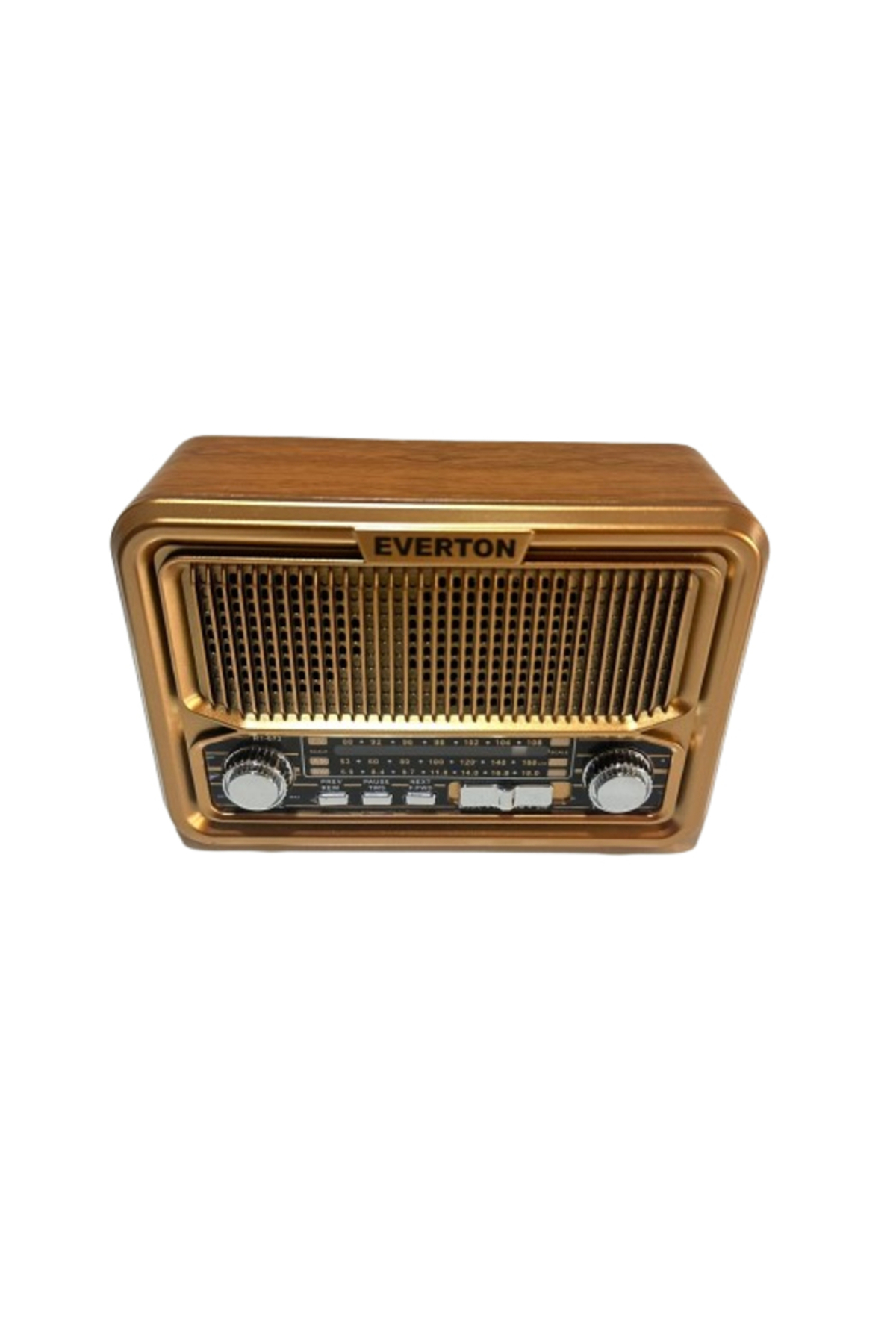 Bluetooth Fm-Usb-Tf-Aux Şarjlı Solar Nostaljik Radyo Rt-672