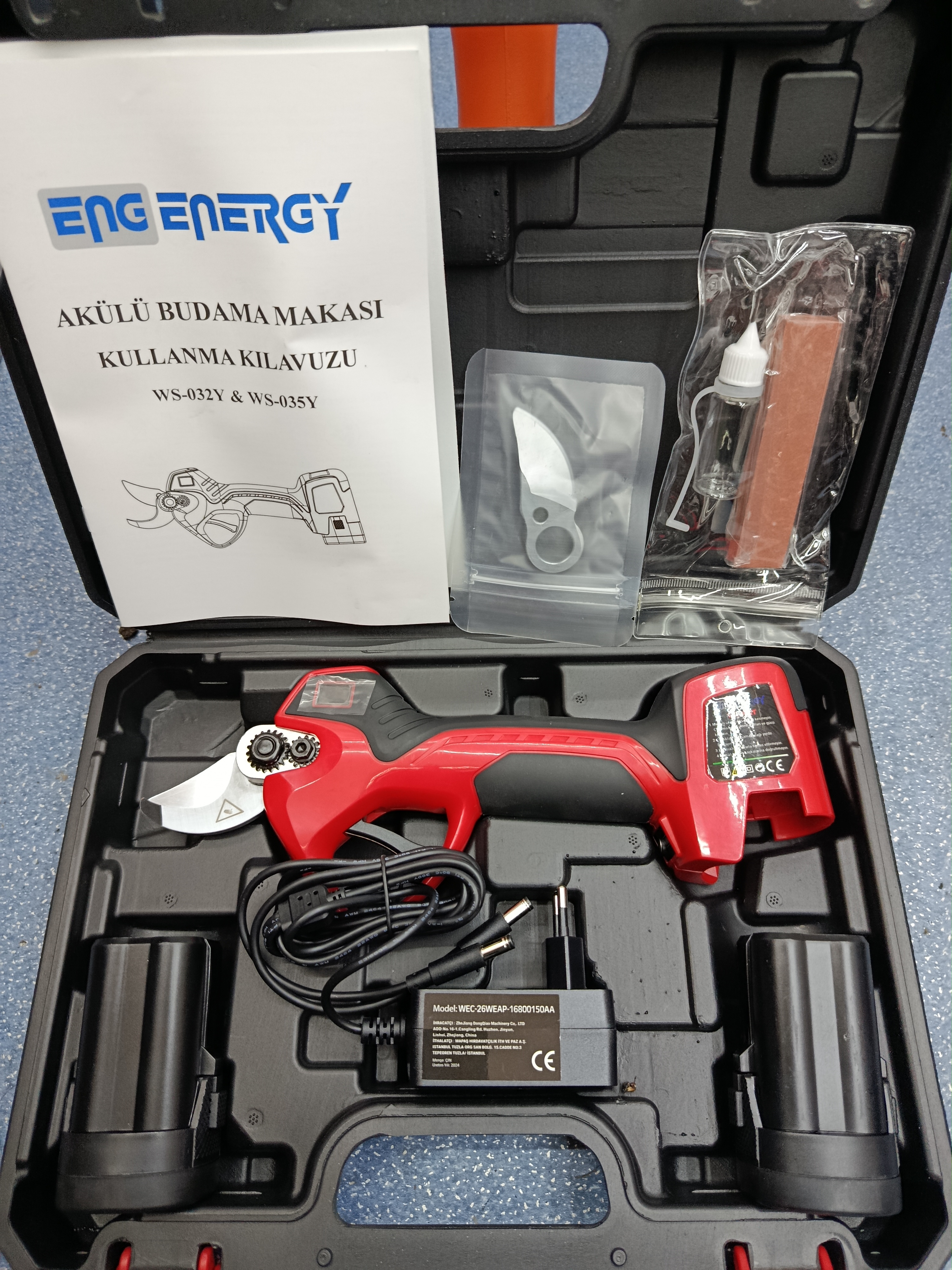 Energy 32mm akülü budama makası